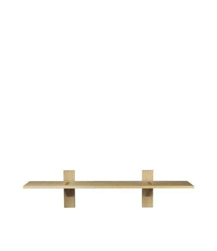 FDB Møbler B100 Sorø Regal 24x100 cm - Natur