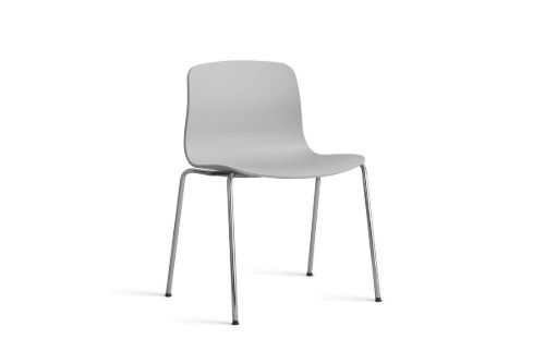 HAY AAC 16 About A Chair  - Chromed Steel/Concrete