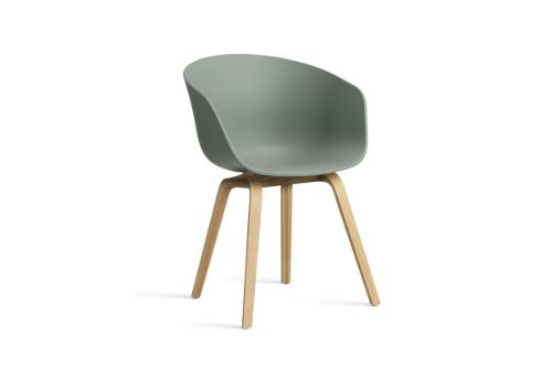 HAY AAC 22 About A Chair  - Lacquered Oak Veneer/Fall Green