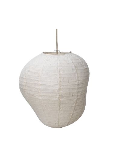 Ferm Living Kurbis Lampeskærm H: 40 cm - Natural 