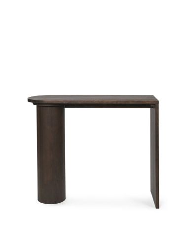 Ferm Living Pylo Console Table B: 100 cm - Dark Stained Oak
