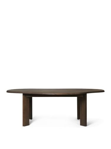 Ferm Living Tarn Dining Table Ø: 220 cm - Dark Stained Beech 