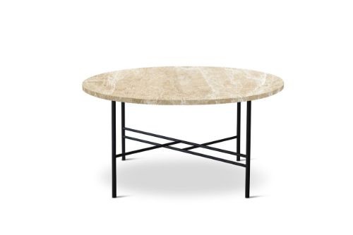 Bent Hansen Metro Sofabord Ø: 80 cm - Emperador Beige