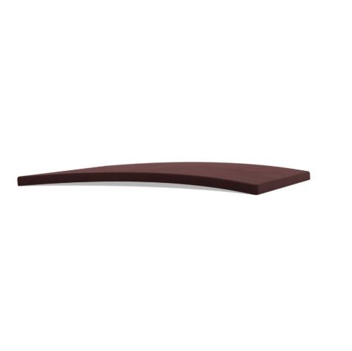 Montana Pantonova Konvexes Kissen 77,2 x 57,8 cm – Aubergine