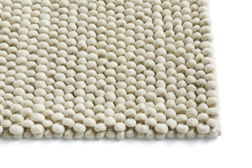 HAY Peas Teppich 170 x 240 cm – Creme