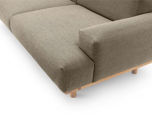 Bruunmunch Reason 2 Pers. Sofa mit rechter Chaiselongue L: 288 cm – Re-Wool 218