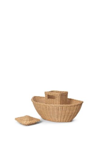 Ferm Living geflochtene Arche H: 30 cm – Natur