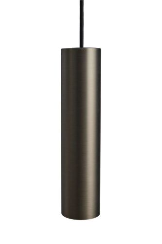 ANTIDARK Tube Flex Pendant S25 GU10 H: 25 cm - Titanium