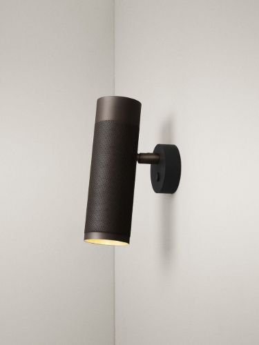 Thorup Copenhagen Patrone Wandleuchte H: 20 cm – Gebräuntes Messing