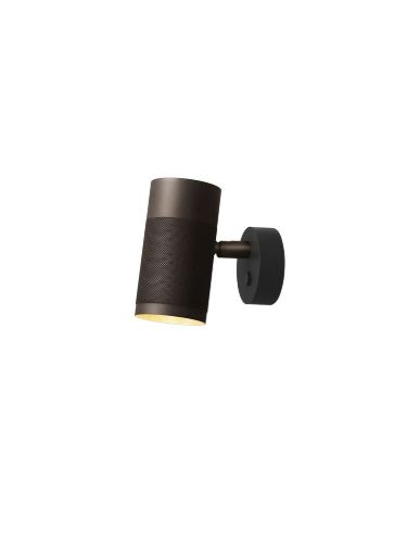Thorup Copenhagen Patrone Væglampe H: 12 cm - Browned Brass