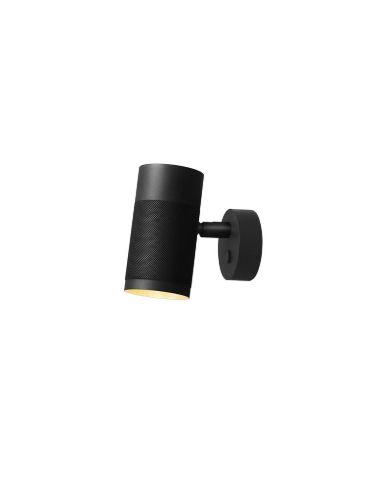 Thorup Copenhagen Patrone Væglampe H: 12 cm - Black Browned Brass