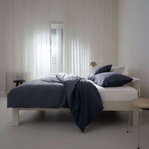 Auping Casual Lines Bettwäsche 200x220 cm - Mitternachtsblau