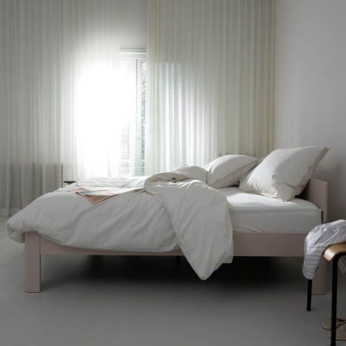 Auping Calm White Bettwäsche 200x220 cm - Weiß