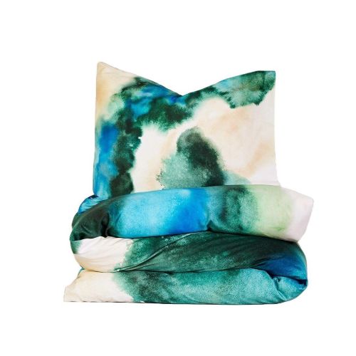 Auping Lagoon Sengetøj 140x220 cm - Blue/Green
