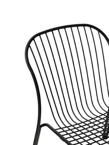 &Tradition Thorvald SC100 Space Copenhagen Outdoor Lounge Chair SH: 39,8 cm – Warm Black