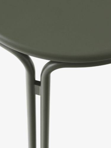 &Tradition Thorvald SC102 Space Copenhagen Outdoor-Beistelltisch Ø: 40 cm – Bronzegrün