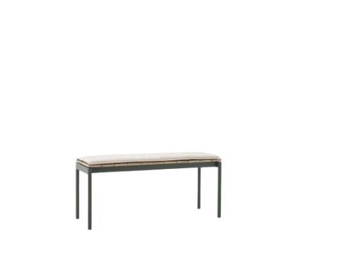 &Tradition Ville Seat Pad For AV27 Andersen & Voll Outdoor Bench - Sunbrella Heritage Papyrus