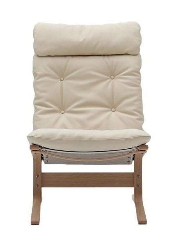 LK Hjelle Siesta Classic Lænestol Høj  - Nature/Prescott Ivory
