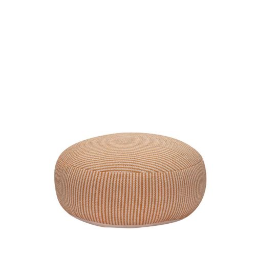 Hübsch Mochi Pouffe Ø: 75 cm - Sand/Multicolour 