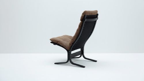LK Hjelle Siesta Classic Sessel hoch SH: 45 cm – Schwarz/Vintage Rangers