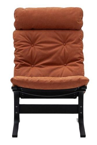 LK Hjelle Siesta Classic Lænestol Høj  - Black/Dunes Rust
