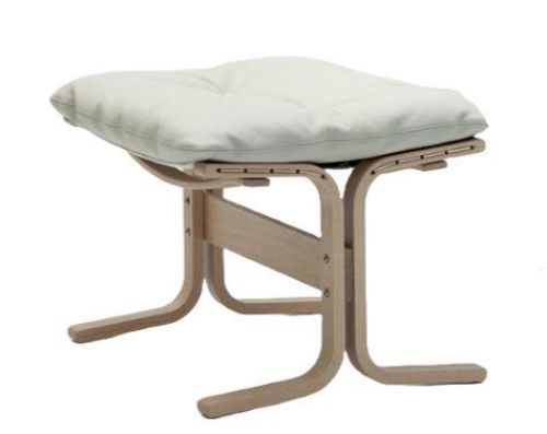LK Hjelle Siesta Classic Fodskammel H: 45 cm - Nature/Prescott Lamb