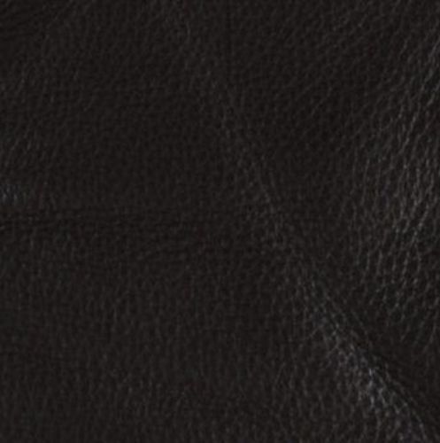 LK Hjelle Siesta Classic Fußhocker H: 45 cm – Schwarz/Hemsen Anilin Schwarz