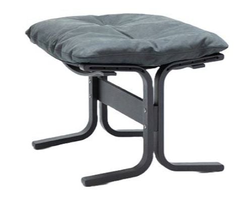 LK Hjelle Siesta Classic Fodskammel H: 45 cm - Black/Dunes Anthrazite