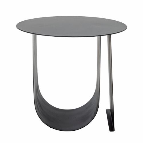 Bloomingville Cher Beistelltisch Ø: 43 cm - Schwarz