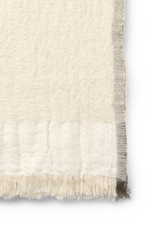 Ferm Living Weaver Plaid 120x170 cm - Off-White