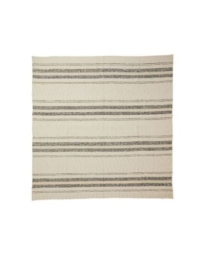 Nordal ANSER Tagesdecke 270 x 270 cm – gebrochenes Weiß