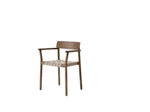 &Tradition Betty TK9 Armchair  - Smoked Oiled Oak/Natural Webbing