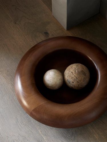 Audo Copenhagen Runde Schüssel Ø: 42 cm – Buchenholz