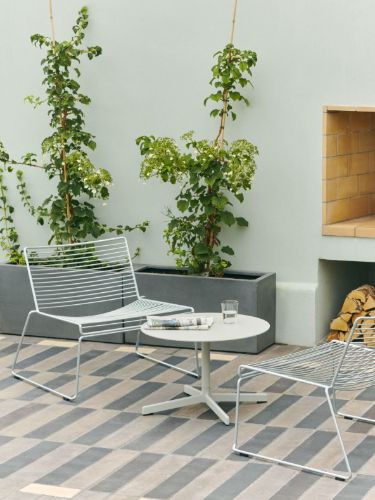 HAY Hee Lounge Chair – Feuerverzinkt