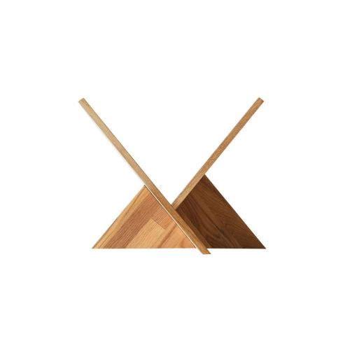 MUUBS Ottawa Zeitschriftenhalter H: 34,5 cm – Natureiche