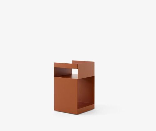 &Tradition Drehbarer Rolltisch SC73 H: 59 cm - Terrakotta