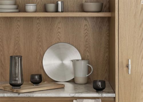 Blomus Peasy Tablett Klein Ø: 30 cm - Edelstahl