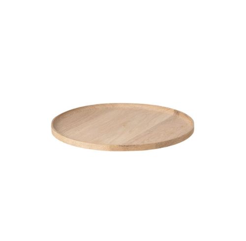 Blomus Oku Tray Medium Ø: 27,5 cm - Oak
