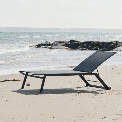 Mandalay Elba Liege L: 192 cm - Anthrazit