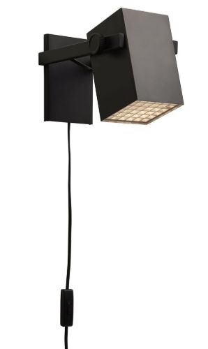 Frandsen BF Quadro Wandleuchte H: 14 cm - Mattschwarz