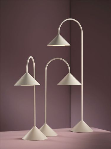 Frandsen Grasp Tragbare Tischlampe H: 72 cm - Mattweiß