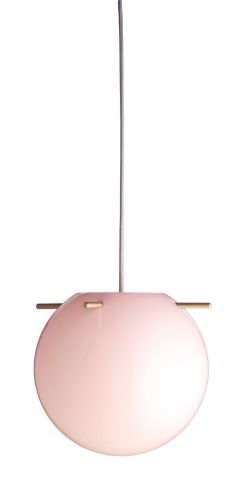 Frandsen Koi-Anhänger Ø: 32 cm – Opalrose/Messingstäbe