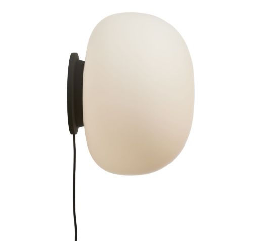 Frandsen Supernate Wandleuchte Ø: 38 cm - Opalweiß/Schwarz