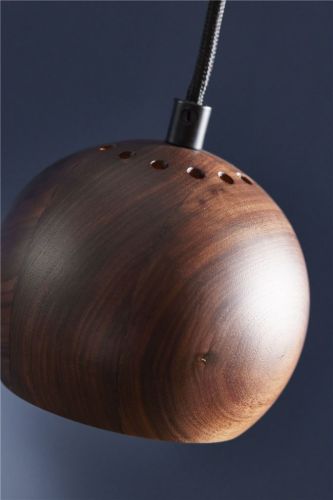 Frandsen Kugelholz-Anhänger Ø: 12 cm – Walnuss