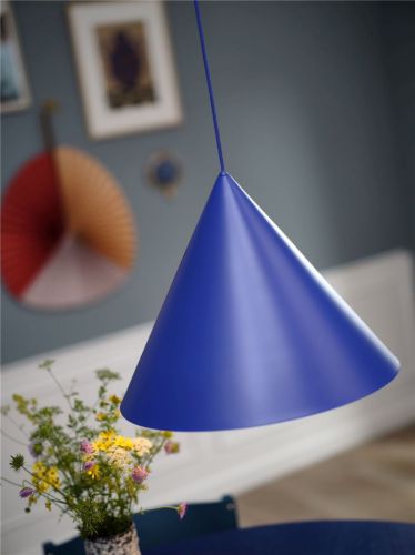 Frandsen Benjamin Pendelleuchte Ø: 46 cm – Atomic Blue