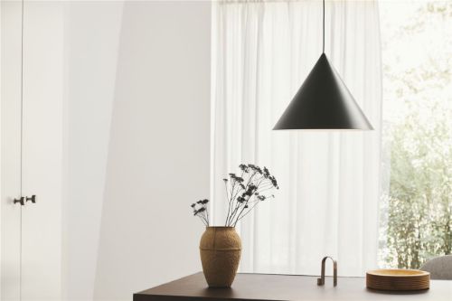 Frandsen Benjamin Pendelleuchte Ø: 46 cm – Mattschwarz