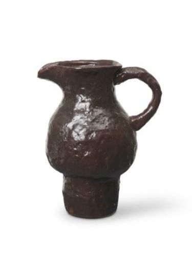 Ferm Living Doro Jug H: 20 cm - Coffee