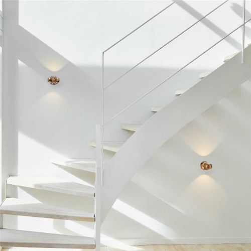 LOOM Design Optic Wandleuchte Ø: 12 cm – Roségold VORBESTELLUNG: Mitte Juni 2024