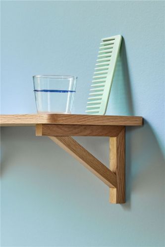 Hübsch Arki Reol 16x60 cm - Eg/Natur