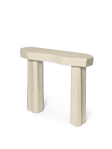Ferm Living Staffa Konsolentisch 85x100,8 cm - Elfenbein